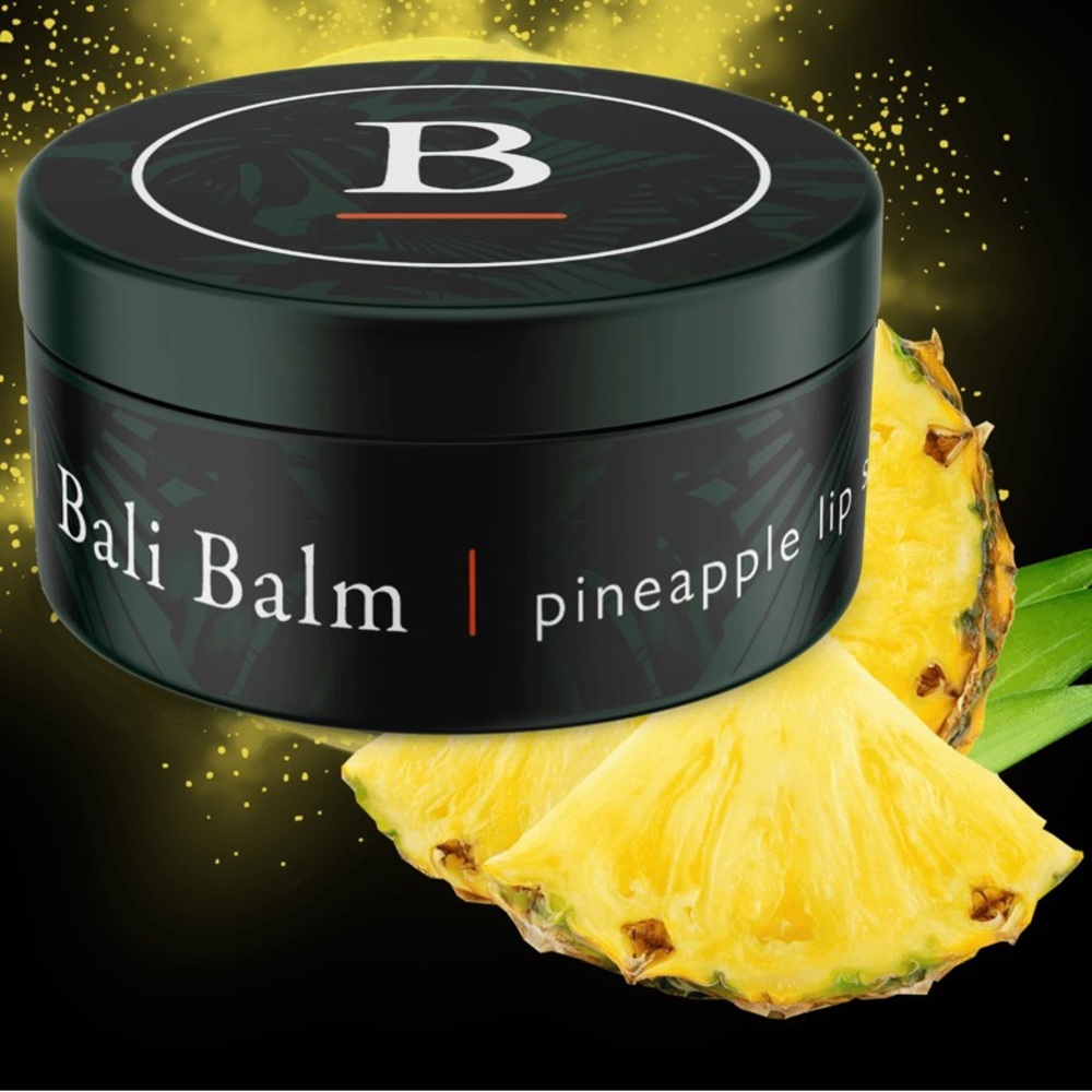 NIB Bali Balm Pineapple Lip Scrub